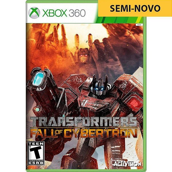 Jogo Transformers Fall of Cybertron - Xbox 360 Seminovo