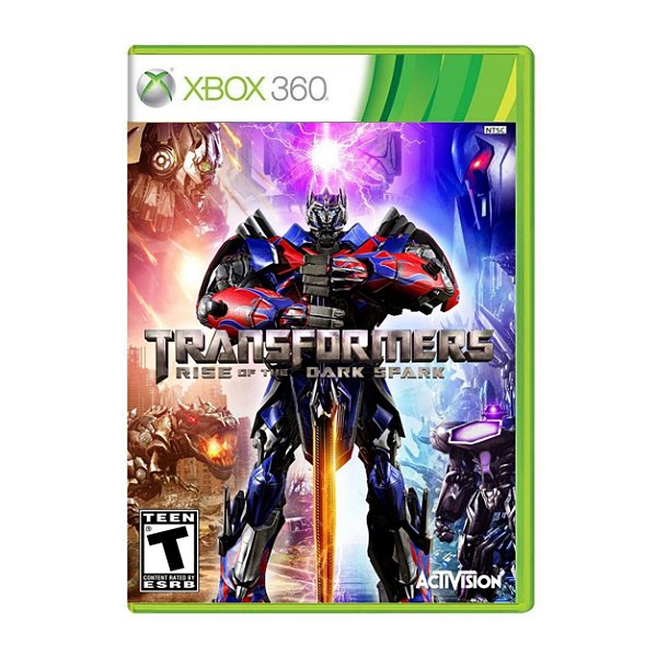 Jogo Transformers Rise of The Dark Spark - Xbox 360 Seminovo