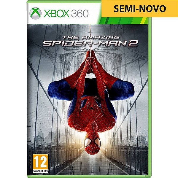 Jogo The Amazing Spider Man 2 - Xbox 360 Seminovo