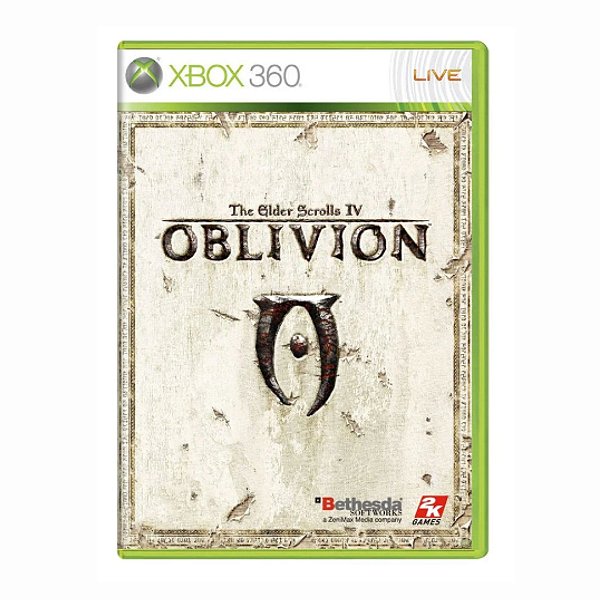 Jogo The Elder Scrolls IV Oblivion - Xbox 360 Seminovo