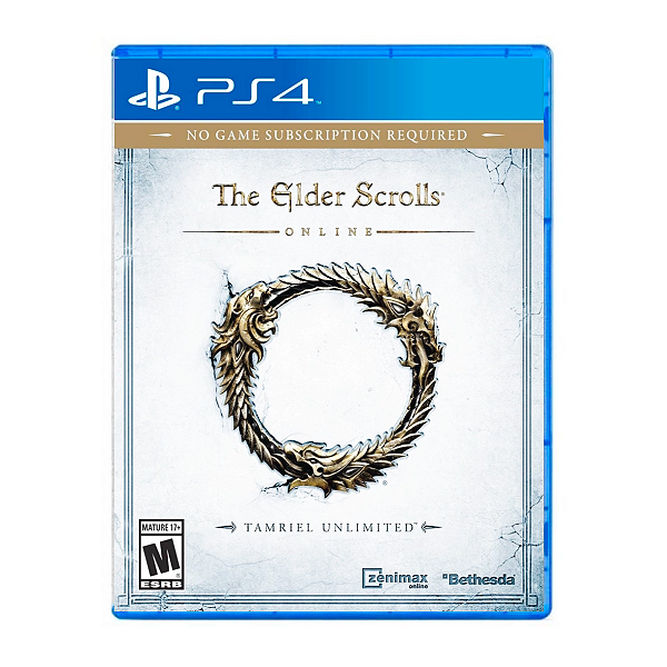 Jogo The Elder Scrolls Online - PS4 Seminovo