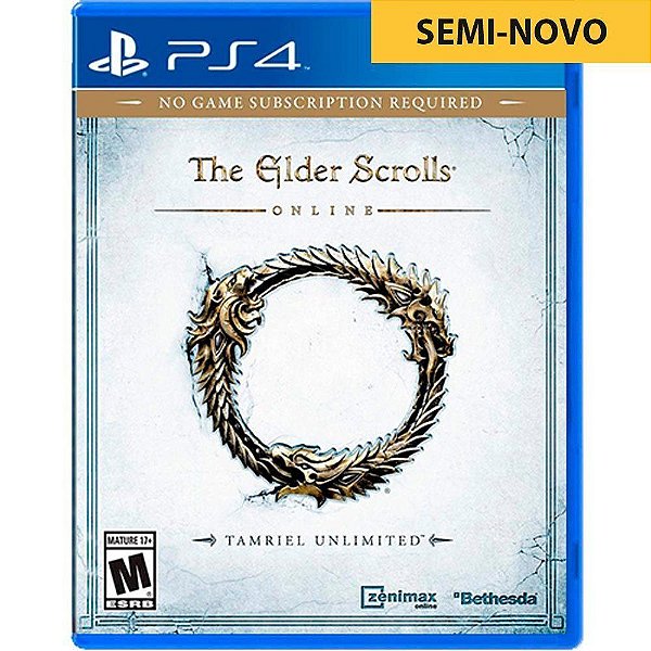 Jogo The Elder Scrolls Online - PS4 Seminovo