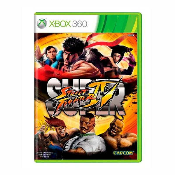 Jogo Super Street Fighter IV - Xbox 360 Seminovo