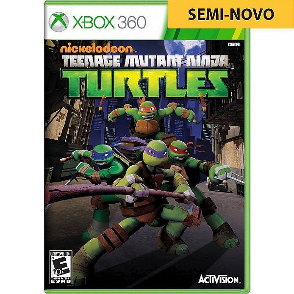 Jogo Teenage Mutant Ninja Turtles - Xbox 360 Seminovo