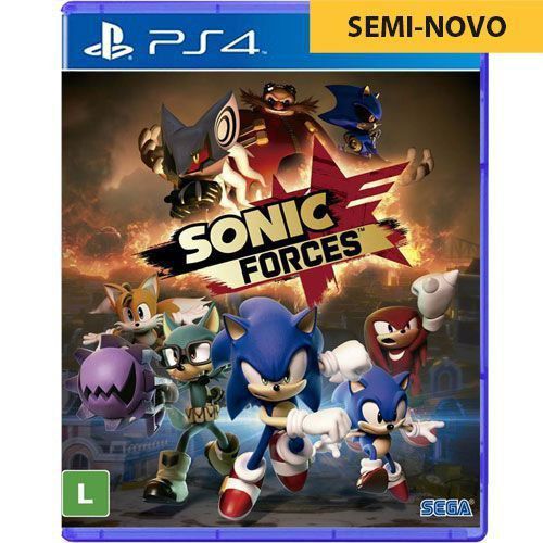 Jogo Sonic Forces - PS4 Seminovo