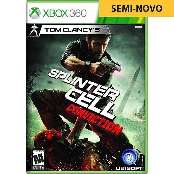 Jogo Splinter Cell Conviction - Xbox 360 Seminovo