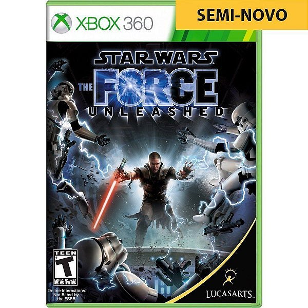 Jogo Star Wars The Force Unleashed - Xbox 360 Seminovo