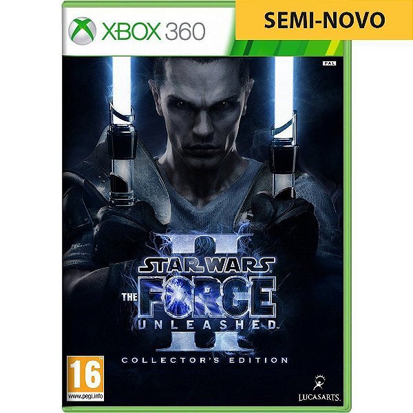 Jogo Star Wars The Force Unleashed 2 - Xbox 360 Seminovo