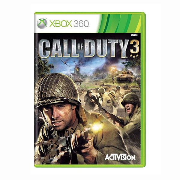 Jogo Call of Duty 3 - Xbox 360 Seminovo