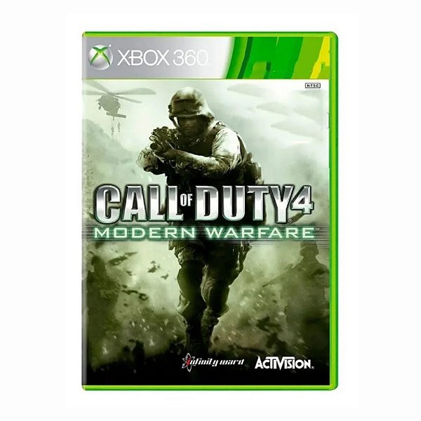 Jogo Call of Duty 4 Modern Warfare - Xbox 360 Seminovo