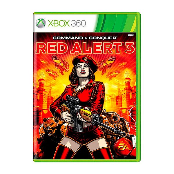 Jogo Command & Conquer Red Alert 3 - Xbox 360 Seminovo