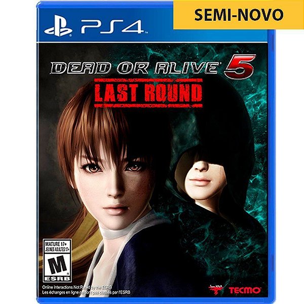 Jogo Dead or Alive 5 Last Round - PS4 Seminovo