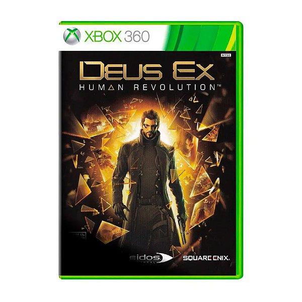 Jogo Deus Ex Human Revolution - Xbox 360 Seminovo
