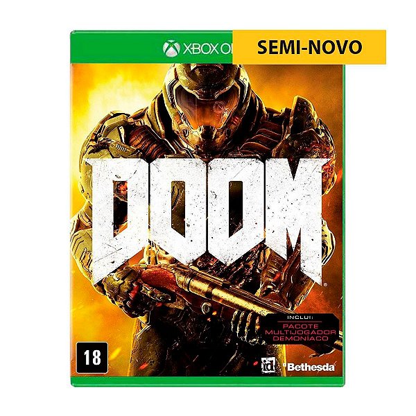 Jogo Doom - Xbox One Seminovo
