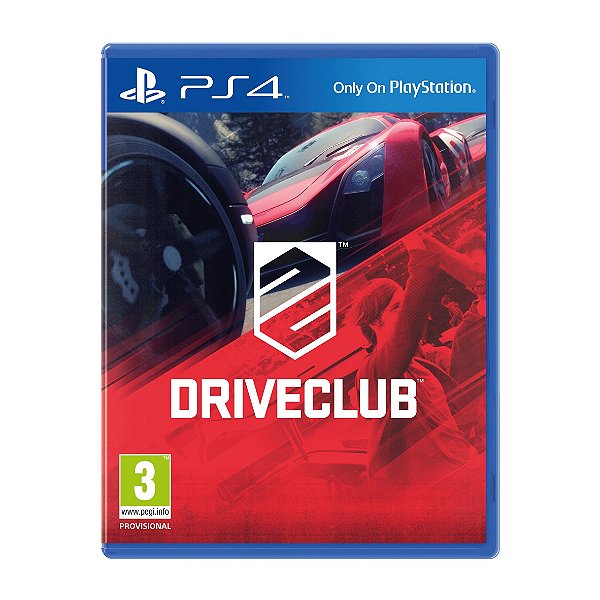 Jogo DriveClub - PS4  Seminovo