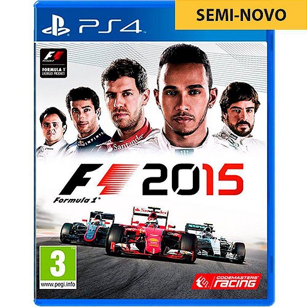 Jogo F1 2015 - PS4 Seminovo