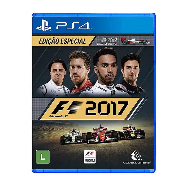 Jogo F1 2017 - PS4 Seminovo