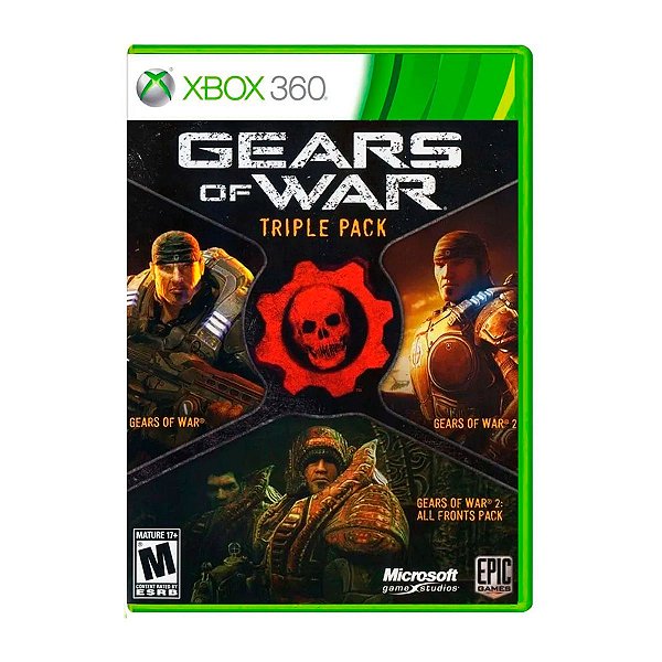 Jogo Gears of War Triple Pack - Xbox 360 Seminovo