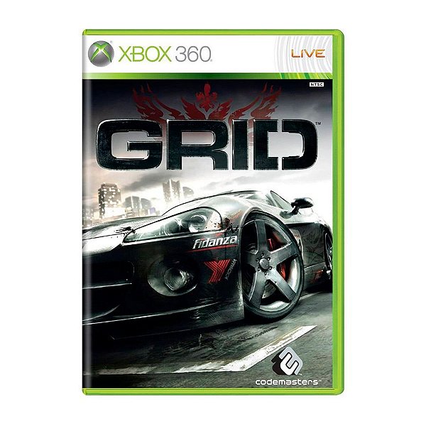 Jogo GRID - Xbox 360 Seminovo