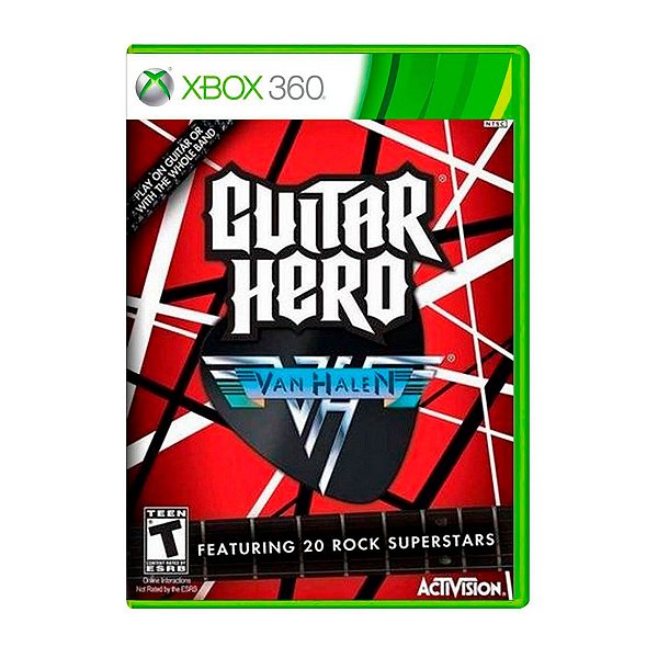 Jogo Guitar Hero Van Halen - Xbox 360 Seminovo