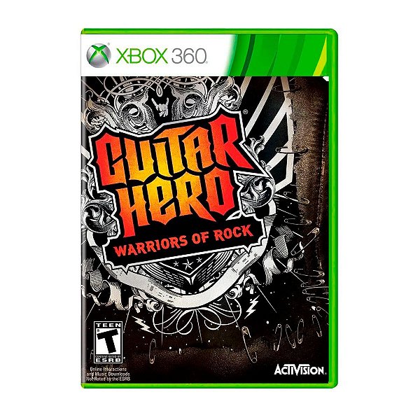 Jogo Guitar Hero Warriors of Rock - Xbox 360 Seminovo