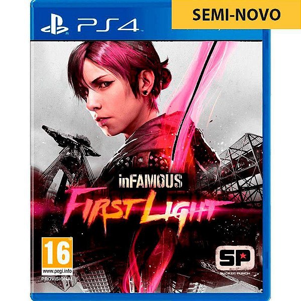 Jogo inFAMOUS First Light - PS4 Seminovo