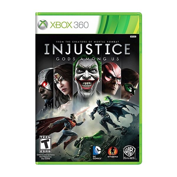 Jogo Injustice Gods Among Us - Xbox 360 Seminovo
