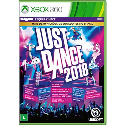 Jogo Just Dance 2018 - Xbox 360 Seminovo