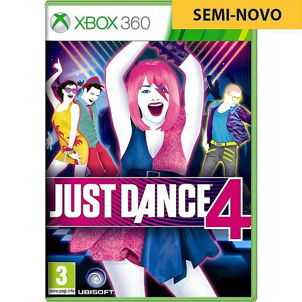 Jogo Just Dance 4 - Xbox 360 Seminovo