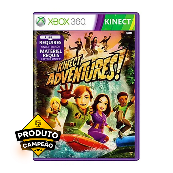 Jogo Kinect Adventures - Xbox 360 Seminovo