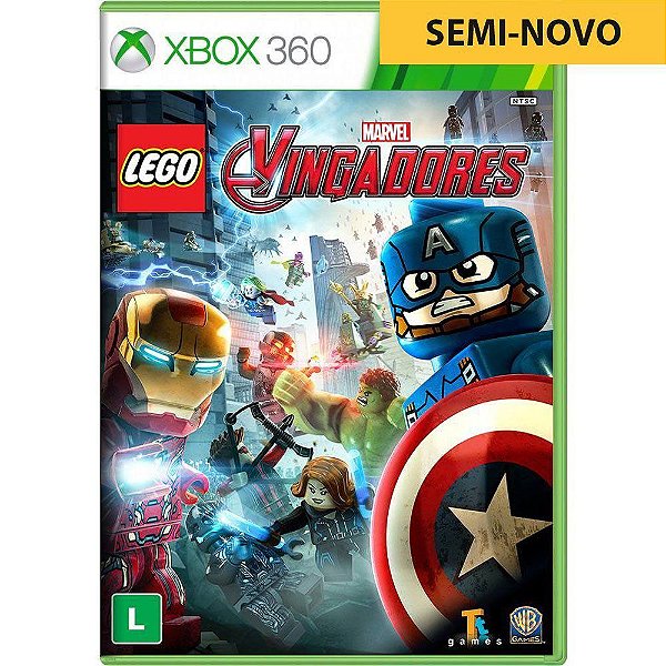 Jogo LEGO Marvel Avengers - Xbox 360 Seminovo