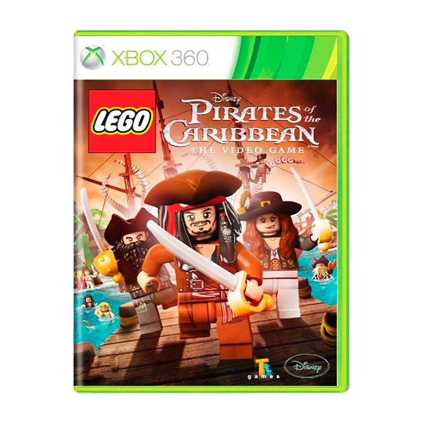 Jogo LEGO Piratas do Caribe - Xbox 360 Seminovo