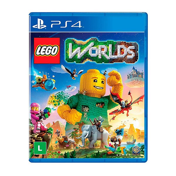 Jogo LEGO Worlds - PS4 Seminovo