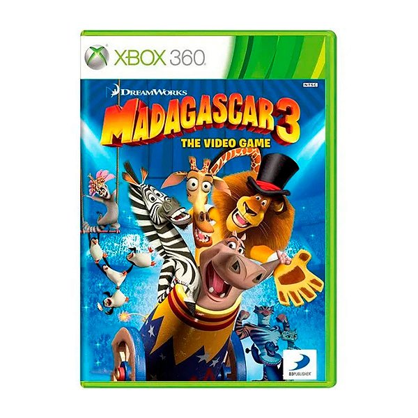 Jogo Madagascar 3 The Video Game - Xbox 360 Seminovo