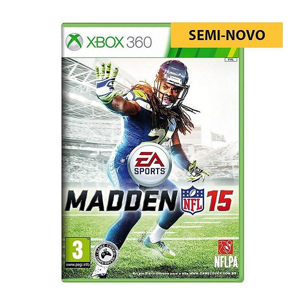 Jogo Madden NFL 15 - Xbox 360 Seminovo