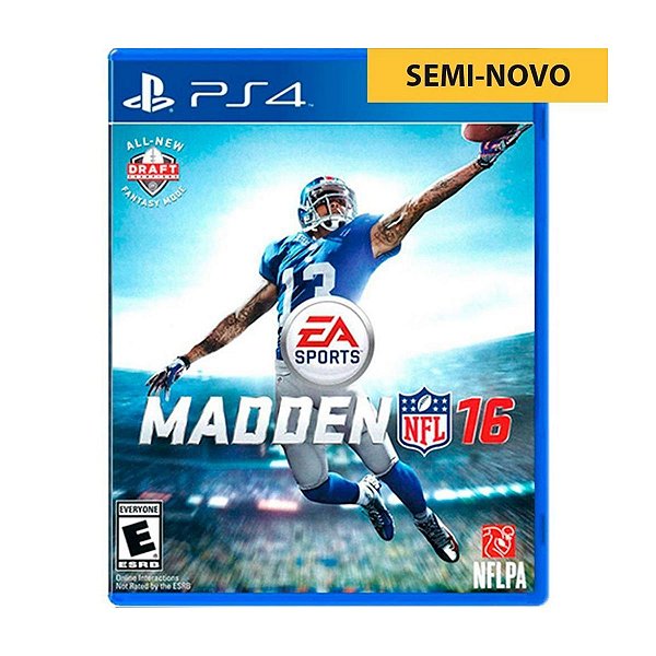 Jogo Madden NFL 16 - PS4 Seminovo