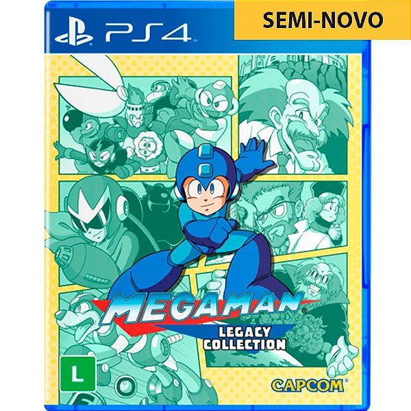 Jogo Mega Man Legacy Collection - PS4 Seminovo