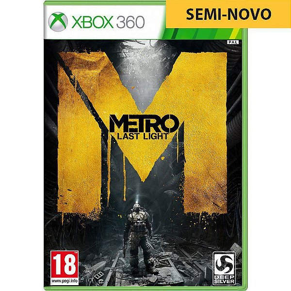 Jogo Metro Last Light - Xbox 360 Seminovo