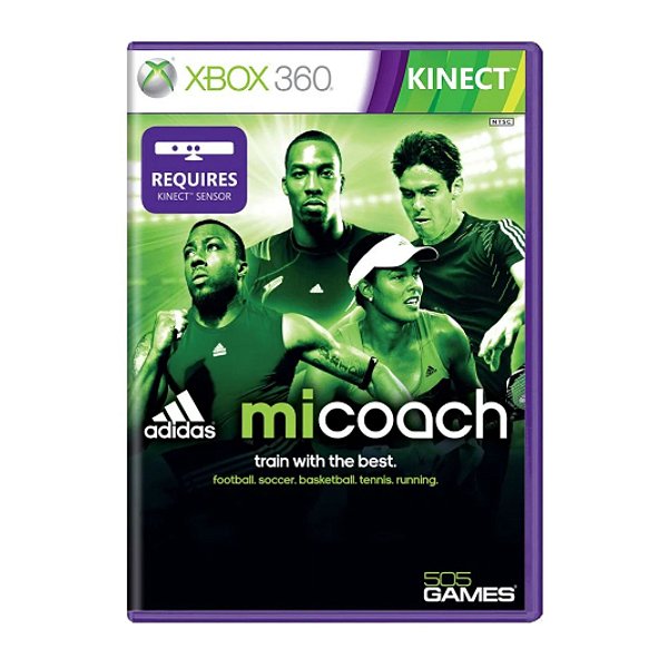 Jogo miCoach By Adidas Kinect - Xbox 360 Seminovo