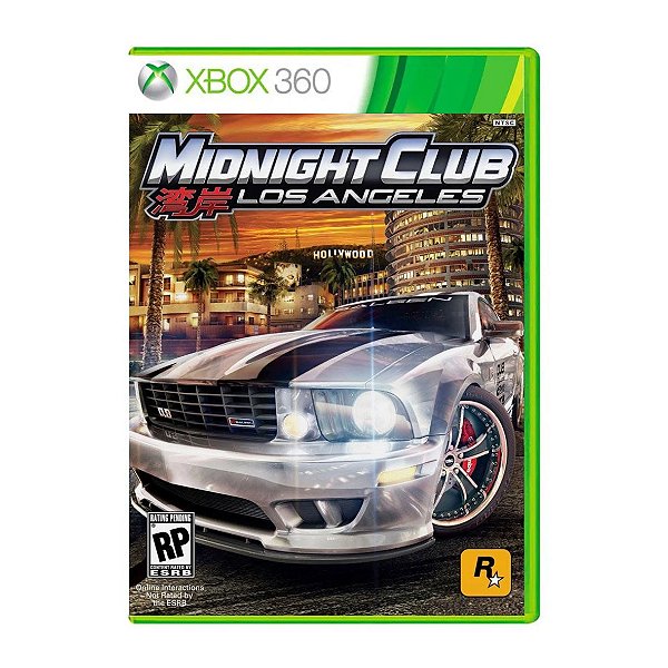 Jogo Midnight Club Los Angeles - Xbox 360 Seminovo