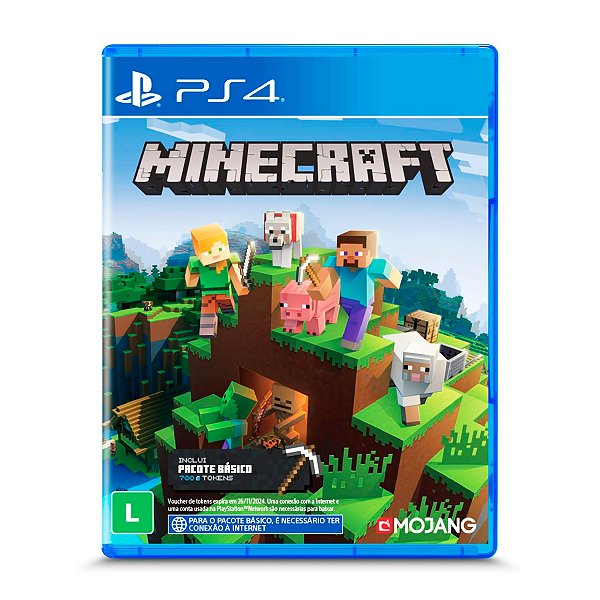 Jogo Minecraft - PS4 Seminovo