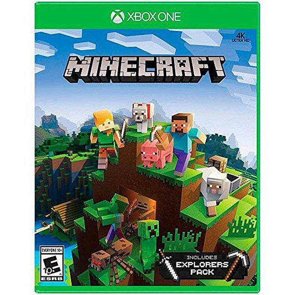 Jogo Minecraft Explorers Pack - Xbox One