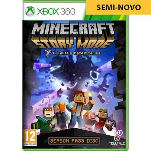 Jogo Minecraft Story Mode A Telltale Games Series - Xbox 360 Seminovo
