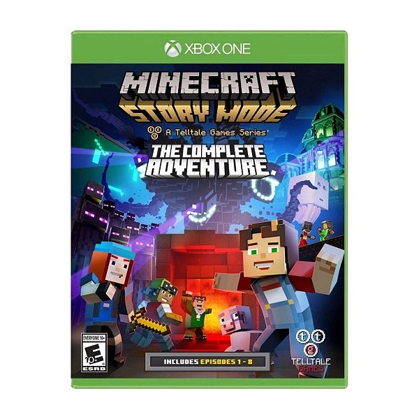 Jogo Minecraft Story Mode The Complete Adventure - Xbox One Seminovo