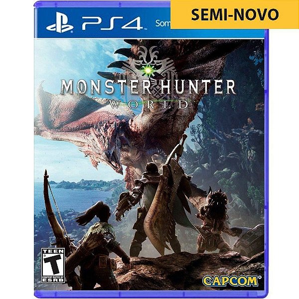 Jogo Monster Hunter World - PS4 Seminovo