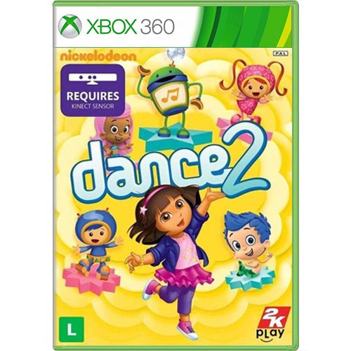 Jogo Nickelodeon Dance 2 - Xbox 360 Seminovo