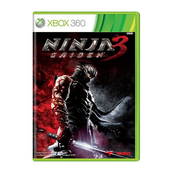 Jogo Ninja Gaiden 3 - Xbox 360 Seminovo