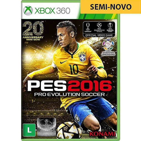 Jogo PES 2016 - Xbox 360 Seminovo