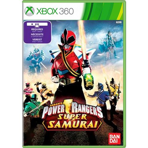 Jogo Power Ranger Super Samurai - Xbox 360 Seminovo