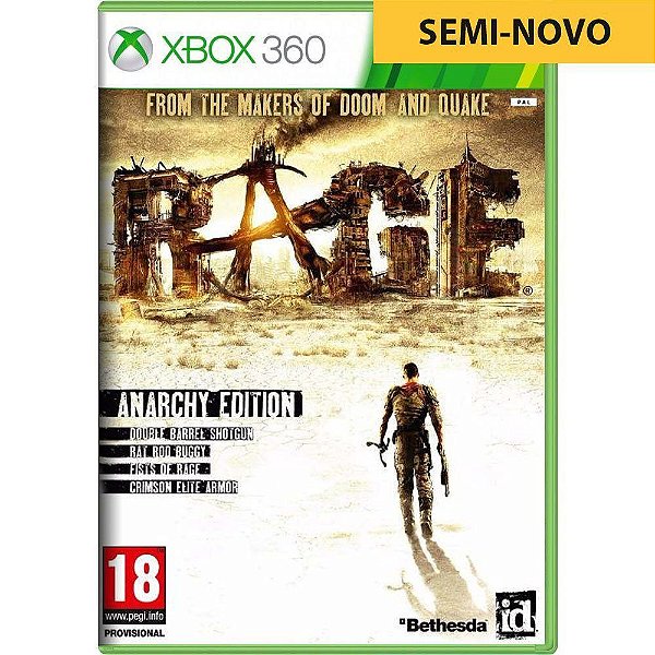 Jogo Rage - Xbox 360 Seminovo